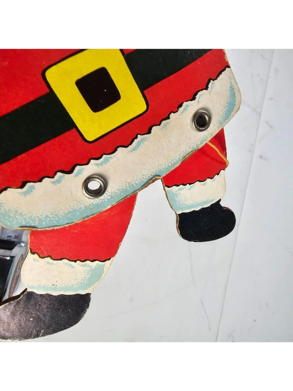 Vintage Jointed Santa Claus 7